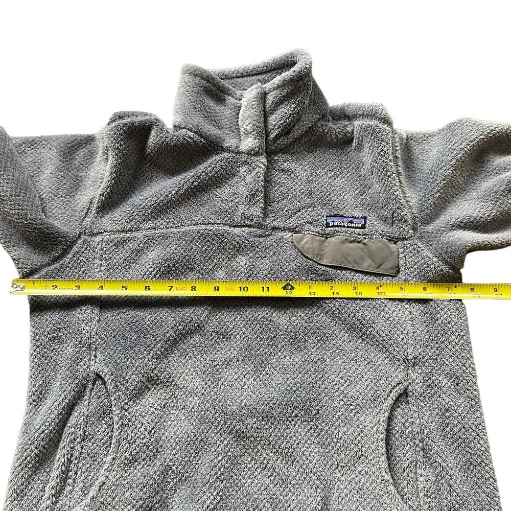 Patagonia Re Tool Snap T Pullover Womens Medium Blue Grey Jacket Fleece Sweater - Picture 5 of 8